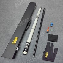 3쿠션당구큐대 당구큐대 카본당구큐대 아담큐 개인큐 중고 큐팁12mm 3쿠션 큐그립, 무료휴대용박스화이트나이트카본블랙테크놀로지스몰헤