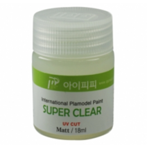 아이피피IPP 락카 도료 UCM18 슈퍼클리어 UV CUT 무광 마감재 코팅 마감제 자외선차단 18ml