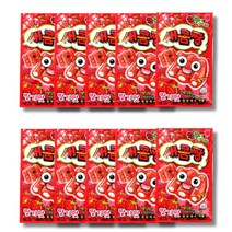 ON 새콤짱 새콤짱딸기맛 긴젤리 딸기맛젤리X10개, 1, 본상품선택