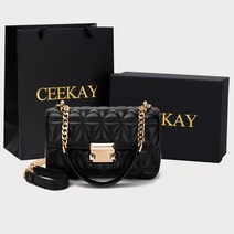 여성 숄더백 명품 스타일 미니 가방 핸드백 가죽 크로스백 클러치 파우치 CEEKAY 틈새