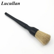 크롬휠복원 크롬붓페인트 Lucullan-자동차 대시 보드 휠 그릴 엠블럼 청소용 슈퍼 고밀도 내추럴 Boar 프리, 02 1PC 24 CM L