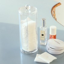 라이프룸 화장품 화장솜 정리함 2193, 1개, 투명