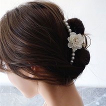 긴 머리 올림 예쁜 삔 반 묶음 고급 헤어 집게 핀 jefairy*748663118Ea