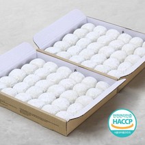 [올리고떡 1+1] 찹쌀떡 60gX30개 1.8kg+찹쌀떡 60gX30개 1.8kg, 단품