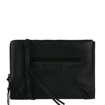 [발렌시아가] 23SS 640113 15Y07 1000 블랙 네오 클래식 클러치