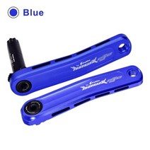 자전거크랭크세트 크랭크암 세트 공구 체인링 티탄볼트 분리GXP MTB 크랭크 암 자전거 알루미늄 합금 170mm, 02 Blue