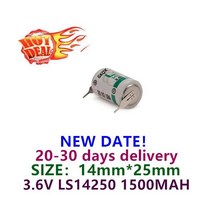 산업용 제어 CNC 프로브 등 PLC 일회용 리튬 배터리 저렴한 LS14250 14500 3.6V 1500MAH, 1PCS Good quality