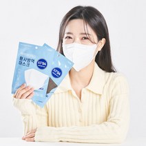 덴바이오 하이안플러스 황사방역 KF94마스크새부리형 대형 50매 1box, 화이트, 화이트, 1개, 50개