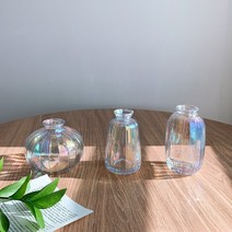 오팔 레인보우 유리 미니화병 디퓨저용기, B