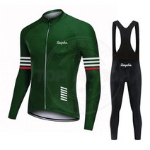 Raphaful-새로운 남성용 긴 소매 자전거 저지 슈트 19D 젤 패드 바지 가을 MTB 사이클링 의류 유니폼 rapha