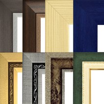 직소 퍼즐 액자 프레임 150피스 300피스 500피스 1000피스, 슬림우드, 화이트 150피스