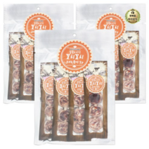 라이브잇 참좋은간식 꼬치꼬치 강아지 간식 4p, 30개, 100g, 오리 + 북어 혼합맛