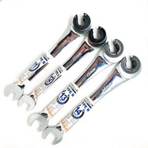 TICHOP 오픈형 기어렌치 깔깔이 라쳇렌치 8mm 19mm 티찹 티챱, 16mm