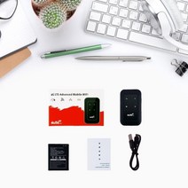 휴대용 미니 MIFI 모바일 와이파이 핫스팟 잠금 해제 무선 인터넷 라우터 장치 범용 4G 150Mbps, 한개옵션0