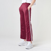 아키클래식 여성용 두줄 트레이닝 바지 2선 스트레이트 팬츠 블랙