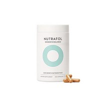 속눈썹영양제 속 베이글 Nutrafol Womenu2019s Balance Menopause Supplement 임상 된 경기를 두꺼운 두피 커버리지 1개월 공 병, 120개(1팩)