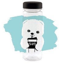 힘내개 강아지 친환경 에코젠 국내생산 보틀 물병 500ml, 혼합색상