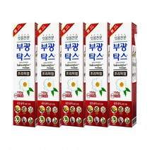 부광약품 부광탁스 프리미엄 150g x 5개 잇몸전문기능성치약 잇몸치약 잇몸케어치약 구취제거치약 충치예방치약 천연생약성분치약