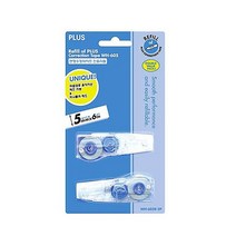 플러스 수정테이프 리필 WH-605R 2p, 혼합색상, 30개입