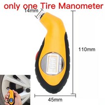 USB TPMS 타이어 압력 모니터링 시스템 안드로이드 TPMS 스페어 타이어 내부 외부 센서 자동차 라디오 DVD, 03 only one  Manometer