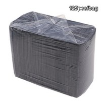 타투팔걸이 타투체어 타투의자 타투베드 25125pcs 문신 깨끗한 패드 시트 문신 커버, 125pcs 블랙