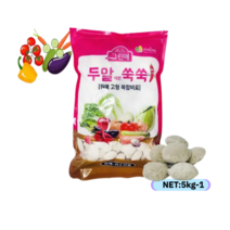 태흥F&G 원예용 고형복합비료 두알이면쑥쑥5kg-1봉 모든작물용 원예 과수 맛 향 때깔 완효성 간편시비 내병성 식물종합영양제