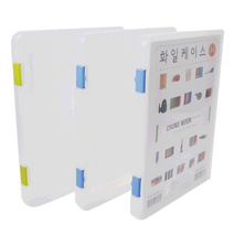 청운 A4 PP 화일케이스 20mm형 백색 CW-1825, 단품
