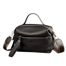 도오빠 와이와 여성 가죽 크로스백 숄터백 경량 보조 가방 스퀘어백 미니 가벼운 핸드백 여자크로스백