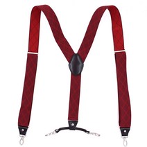 남자멜빵 가죽 남성 고리구멍 멜빵 후크 어깨띠 노인 빅맨 사진촬영