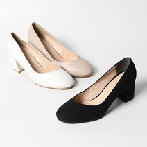 아이슈즈 여성둥근코정장구두6cm 승무원 비서 67342
