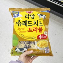 오뚜기 라망 슈레드치즈 트리플 70g x 4 x 1개, 아이스박스포장