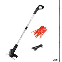 전동 제초기 잡초 벌초 풀깎기 예초기 휴대용 스마트 무선 전기 잔디 깎는 기계 전기 잔디 트리머 무선 무선 잔디 깎는 기계 길이 정원 가지 치기 컷, 우리를, 1개