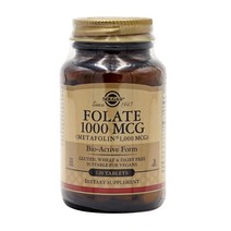 1+1 솔가 활성형 메타폴린 임산부 엽산 1000mcg 120정