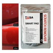 TUSA 스포티지 스크래치 제거용 스마트 패드 잔기스 잔흠집 미세흠집 제거, 1개, 50g