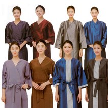 라인 와샤 손님 가운, 그레이(LN152), 1개