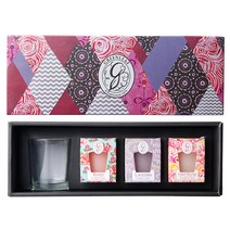 그린리프 보티브 3종 캔들 홀더 선물세트, 04웨딩세트