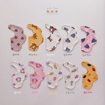 바바베베 턱받이 유아턱받이 아기턱받이, 1개, 공룡노랑