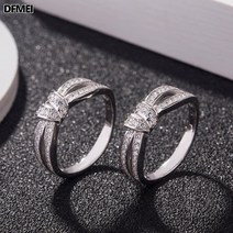 DFMEI 마이크로 세팅 반지 다이아몬드 반지