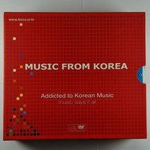 중고 CD MUSIC FROM KOREA 2CD+1DVD 유명가수 모음집