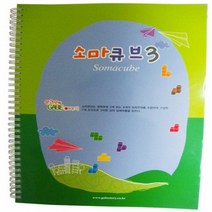 소마큐브 3단계 교재 어린이학습교재키즈에버 영역열학습교구 가베 수학 언어 창의 교사학습교재 소마큐브, 본상품
