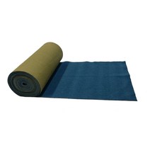 사무실 바닥 복도 방음 방염 바닥 스완 카페트 두께 6mm(1.2mx20m), 녹흑색(FO3815)