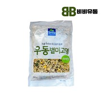 면사랑 우동별미고명 야채맛 250g, 1개