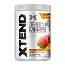 Scivation 엑스텐드 BCAA 7000mg 망고 Madness (망고 매드니스) 90잔분 국내 사이베이션 익스텐드 필수 아미노산 1 278g 글루타민 2 500mg, マンゴーScivation, 415グラム (x 1)