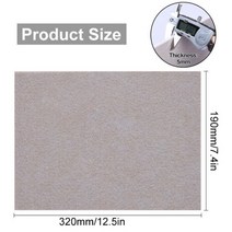 전기자전거 듄드라이브 접이식자전거 셀프 접착식 펠트 가구 피트 패드 시트 절단 가능 테이블 소파 의자 다리 바닥 보호대 긁힘 방지 베이지 브라운 144950, 1PCS