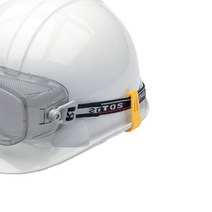 고글밴드 안전모 고정클립 밴드클립 개인보호장구, 1개