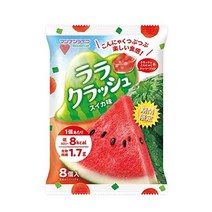 kumiJP 만난 라이프 라라 크래쉬 수박 맛 24g8개6개, 1세트