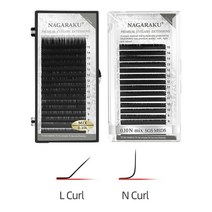 자석 마그네틱 속눈썹 개별 메이크업 연장, l, 0.10mm, 7-15mm혼합