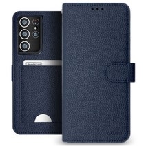 우리미라클 카오 베이직 슬림 백포켓 다이어리 휴대폰 케이스 삼성 갤럭시 S22 (SM-S901) 전용 핸드폰 케이스