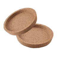 IKEA 코르크 컵받침 커피잔 10cm 2개입