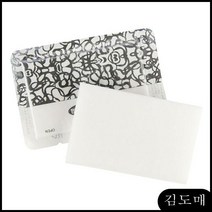 KDM 일회용 샤워(바디)스펀지_아이비 포장 호텔 샤워타월 (50EA) 욕실용품 샤워타올, KDM 1